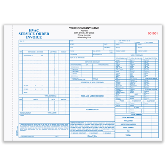 Picture of Home Heating, Ventilation & Air Conditioning Form (HVAC-683-3)