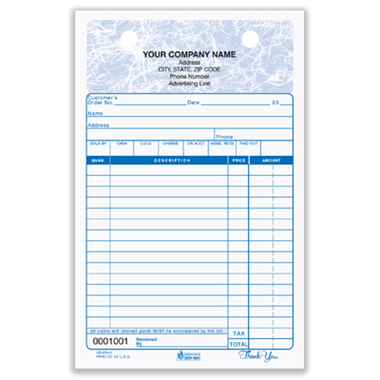 receipt forms