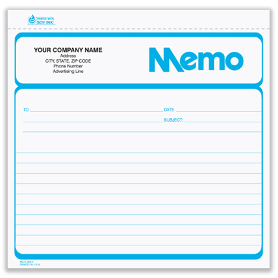 business memo form