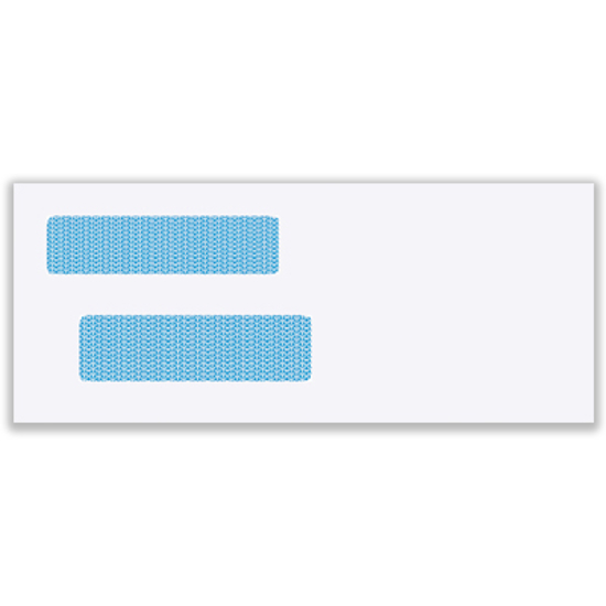 Picture of Double Window Envelope, Gummed (ENV-9854)