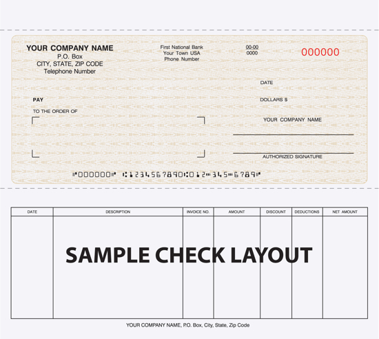 Picture of Custom Check 2PT Brown (DFCC-841-2)