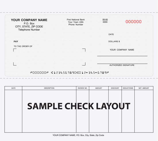 Picture of Custom Check 2PT Gray (DFCC-843-2)